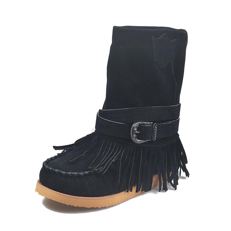 Women's Plus Size Winter Snow Cotton Boots - In Stock