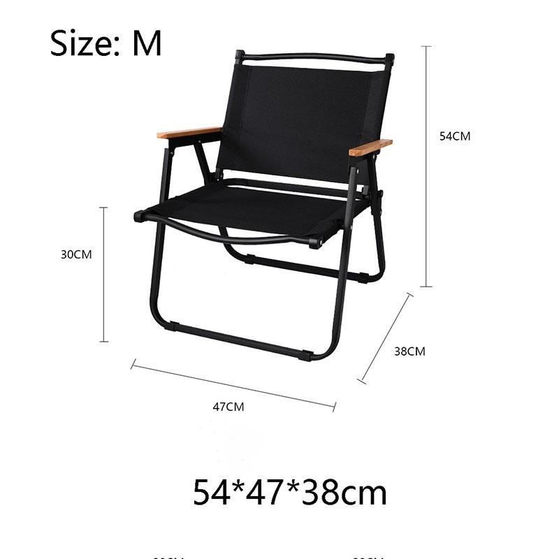 Aluminum Folding Chair Portable Camping Chair Heavy Duty Outdoor Picnic Chair Car Trunk Lightweight Chair for Beach Hiking