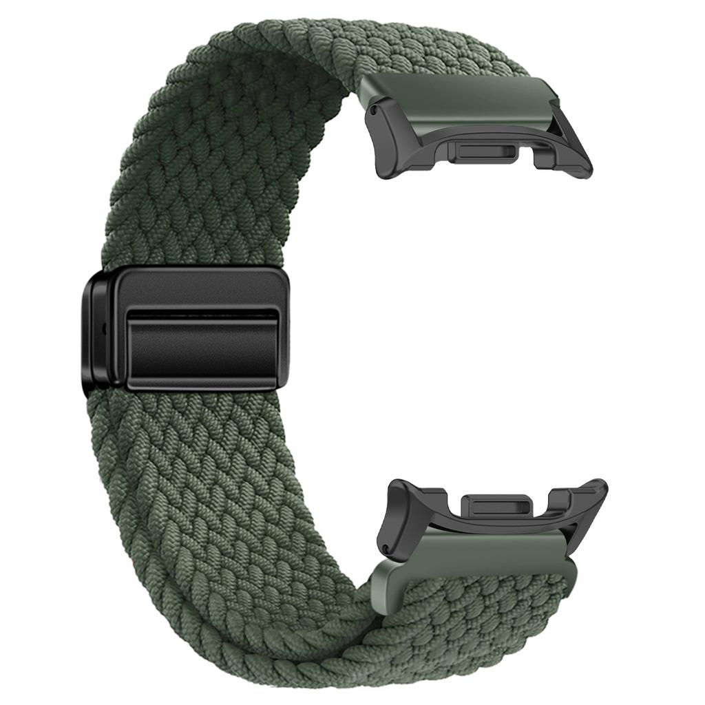 Braided Nylon Band for Samsung Galaxy Watch 8/8 Classic 46mm Magnetic Buckle for Galaxy Ultra 2025/7 47mm Colorful Sport Strap