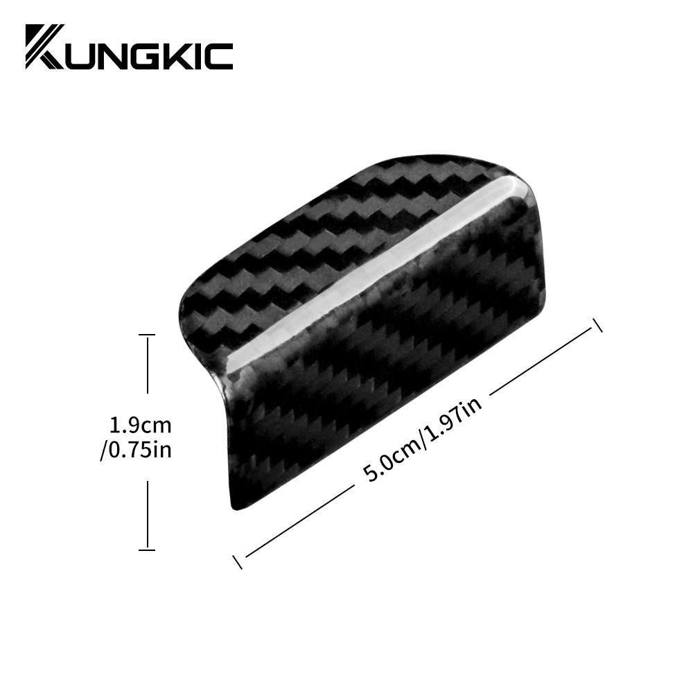 Real Hard Carbon Fiber Sticker For Subaru BRZ Toyota GR86 2025 2025 2025 2025 Central Storage Button Decor Interior Accessories