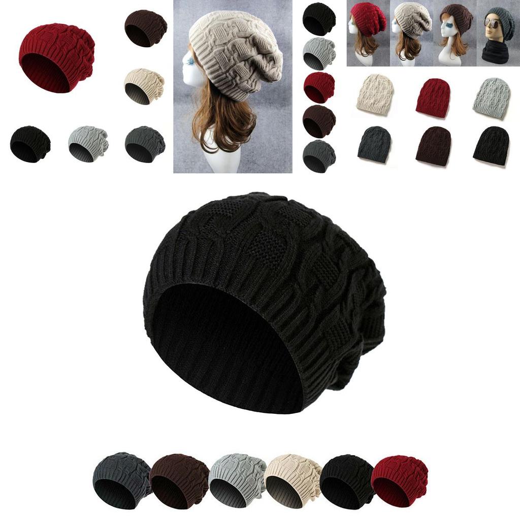 Cozy Unisex Knitted Winter Beanie Hat For Stylish And Warm Cold-weather Wear