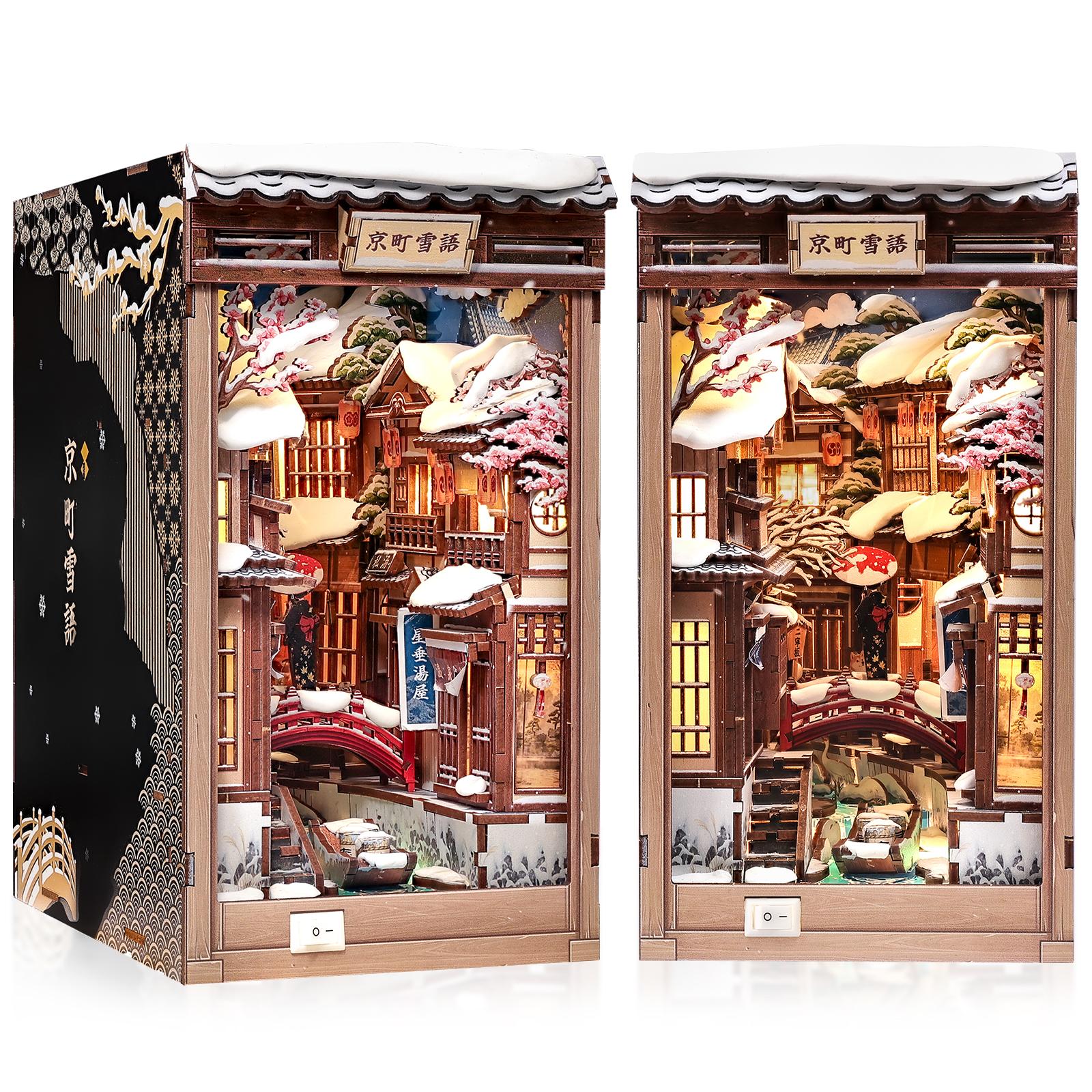 CUTEBEE DIY Book Nook Kit Japanese