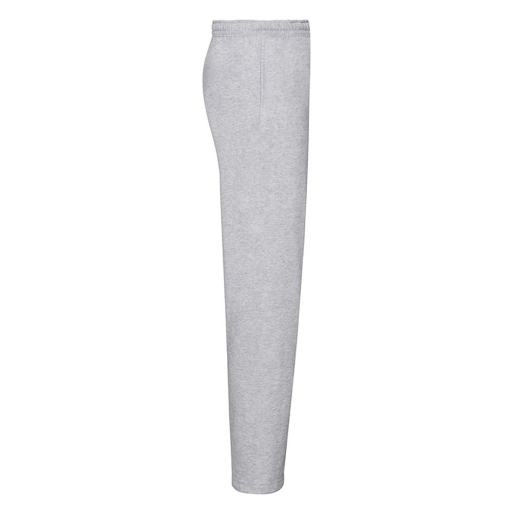Fruit of the Loom Mens Classic Heather Open Hem Jogging Bottoms