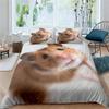 Hamster Duvet Cover Family Pet Guinea Pig for Women Children Boys Girls Lovely Mini Animals Quilt Cover for Bedroom Decorations