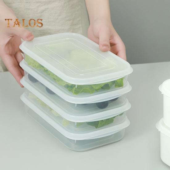 Food Storage Box Temperature Resistant Fresh-Keeping Non-Slip Excellent Fridge Food Storage Container Daily Life