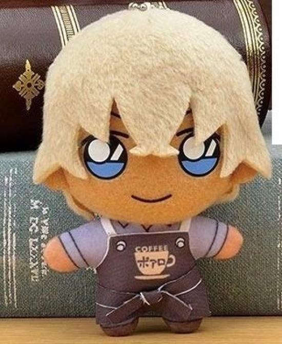 

Detective Conan Keychain Mascot Cafe Poirot Tooru Amuro Ver.