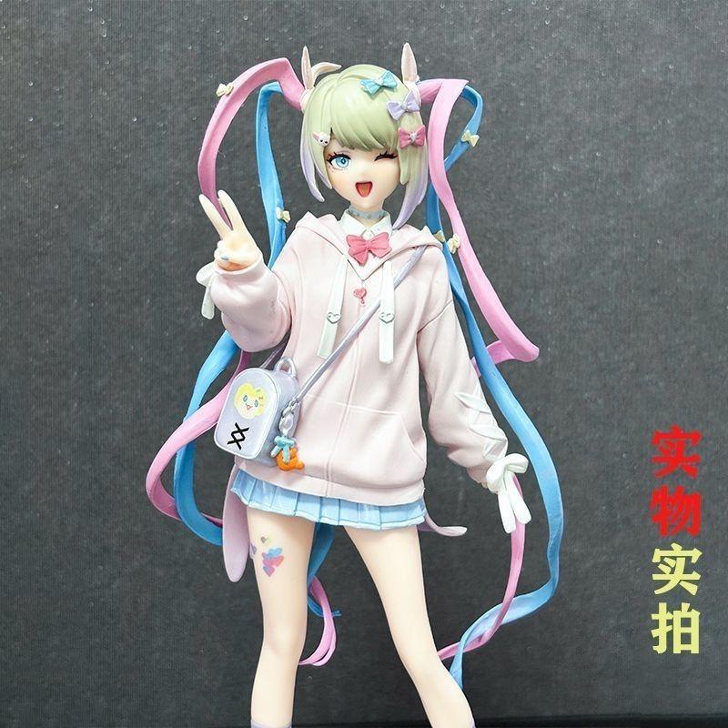 In Stock broadcast Super Celestial Sauce Severe Dependency 9.44inch/24cm Anime Angel Girl Swimsuit Cute  PVC Wild  oys Gifts