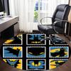 1pc Batman Office Round Area Rug, Under Office Chairs Bedroom Living Room Home Decor, Room Deco, Available in Various Sizes169