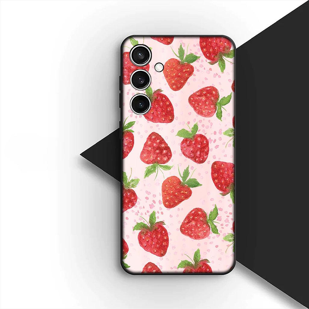 

for Motorola Moto G22 G23 G32 G53 G60 G13 G64 G20 G8 G9 Plus Power E13 E20 E32 Phone Case Watermelon Fruit Strawberry Summer Motorola Moto G64