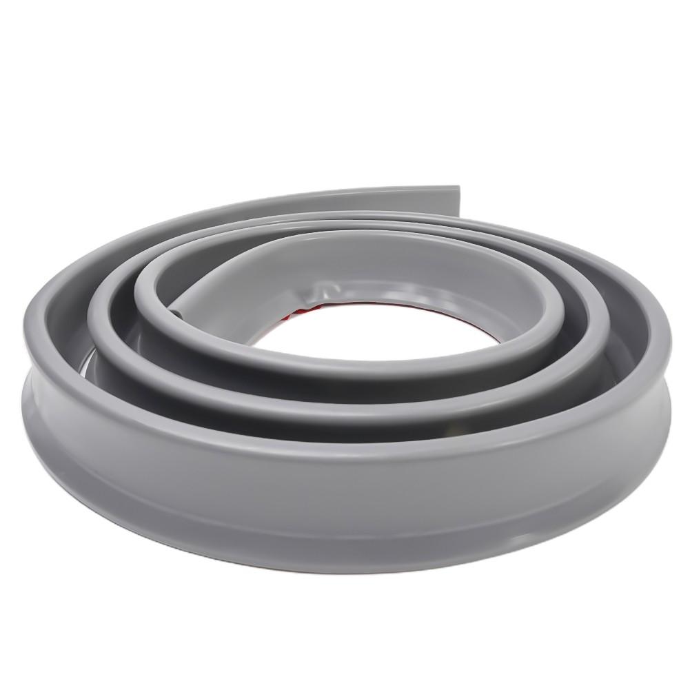 Waterproof Rubber Shower Barrier Strip Keeps Water Contained 50 300cm Length