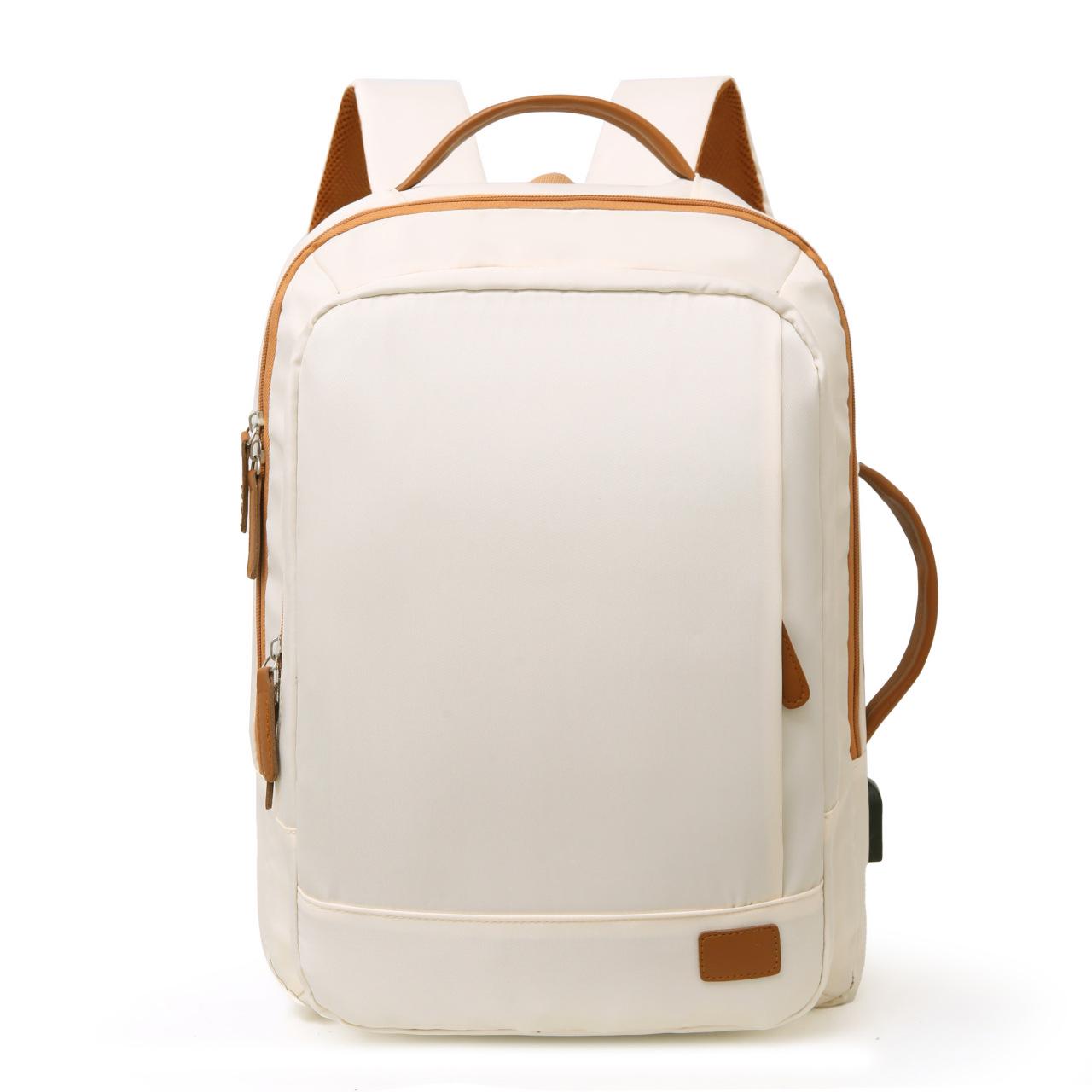 

Минималистичный рюкзак большой вместимости для путешествий и поездок на работу белый