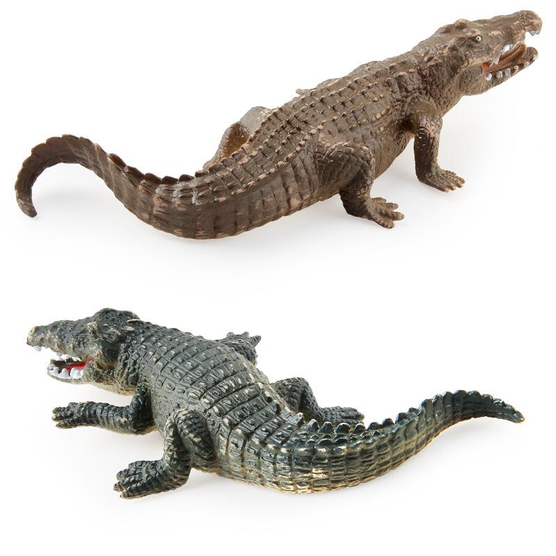 Simulated Wildlife World Crocodile Animal Hollow Soft Rubber Ornament Bb Is Called Early Education Educational Toys