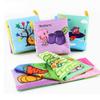 Baby Cloth Books Fruits Vegetable Animals Cognize Sensory Early Learning Educational Toys for Toddlers 0 12 Months English Books