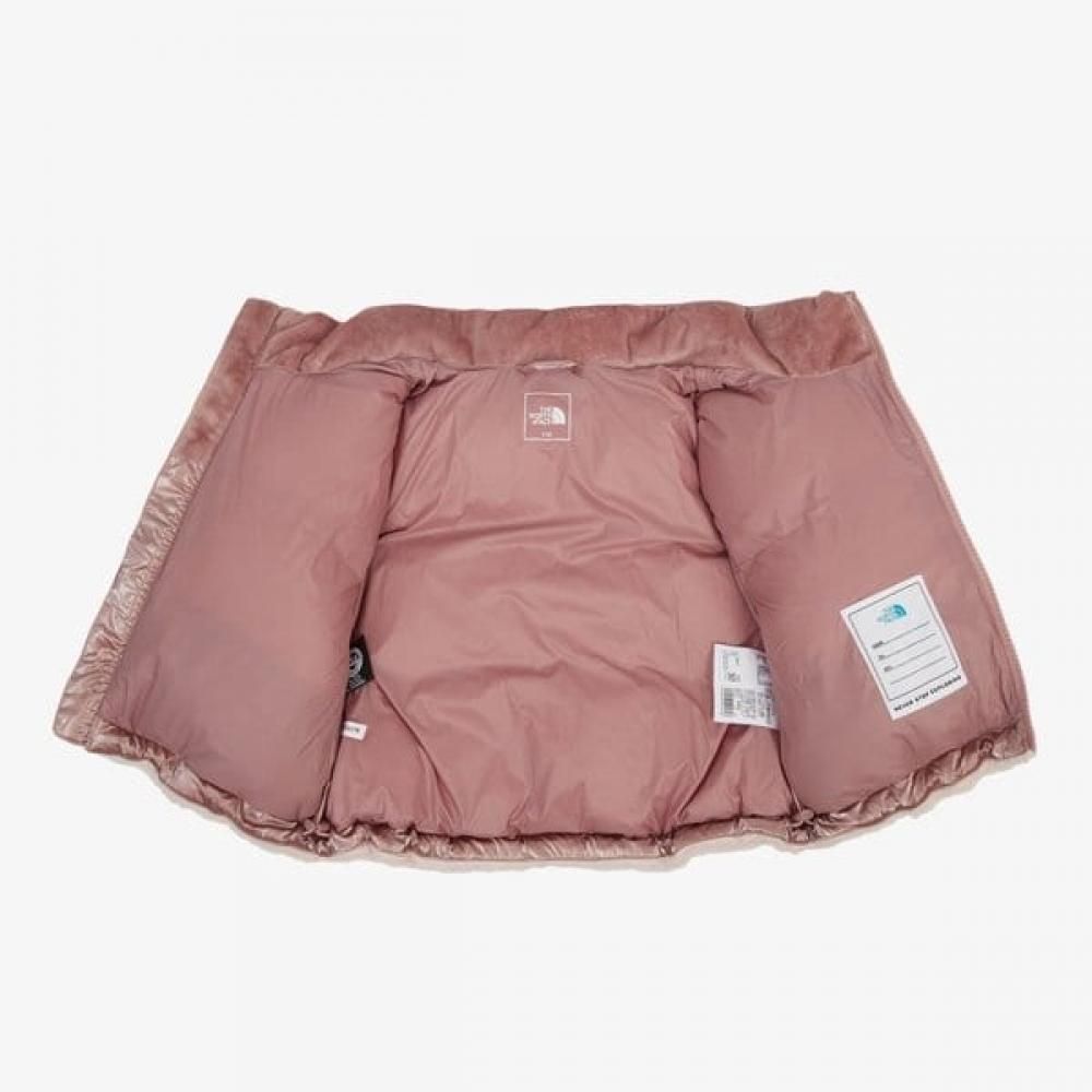 The North Face Kids Nj1dr61t Girls Reina Down Jacket Dark Pink
