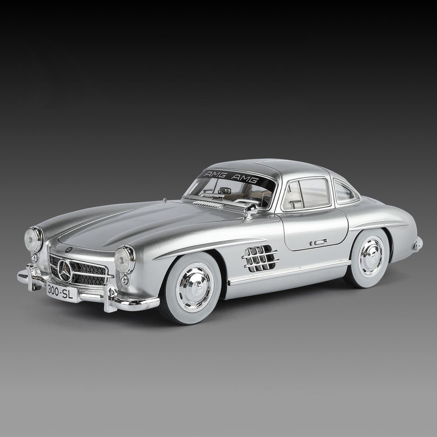 

1:18 Benz 300SL Classic Retro Vintage Car Alloy Metal Diecast Model Car Collection Hobby Decoration & Display Ornaments Children