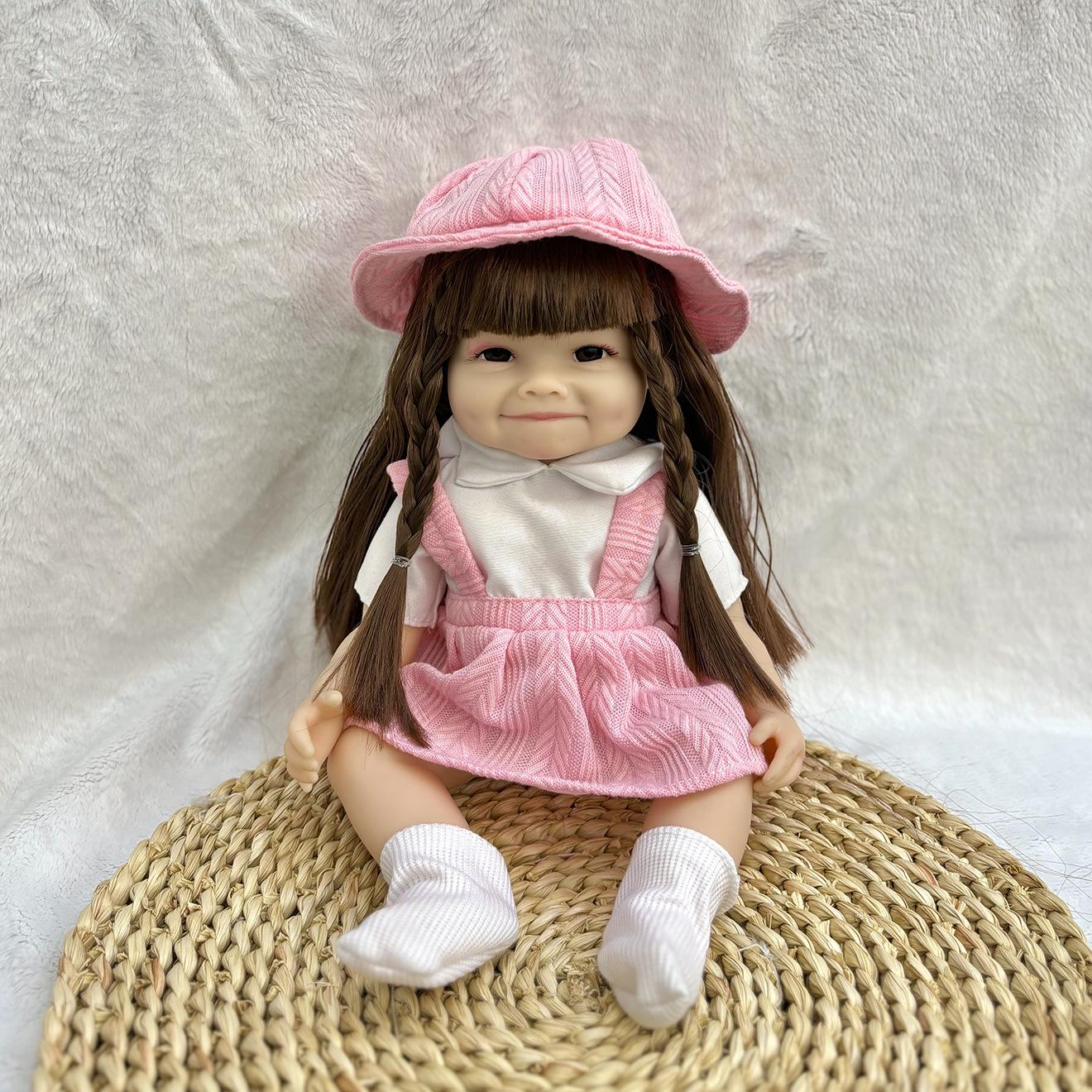 

30СМ Кукла Реборн - Мягкий Винил Реалистичная Младенец Девочка 30cm reborn doll body only