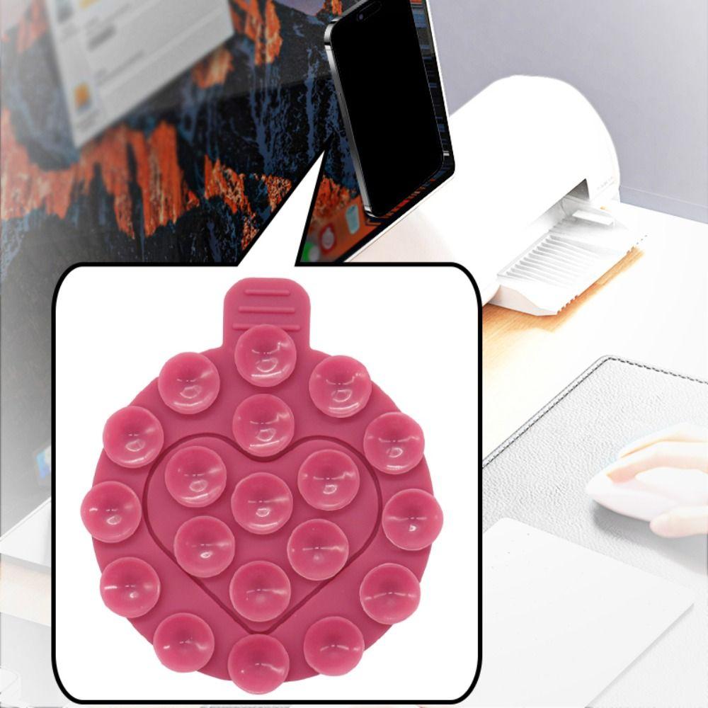 Double Side Phone Sucker Pad Anti Slip Suction Sticker Mount  For Mobile Phone