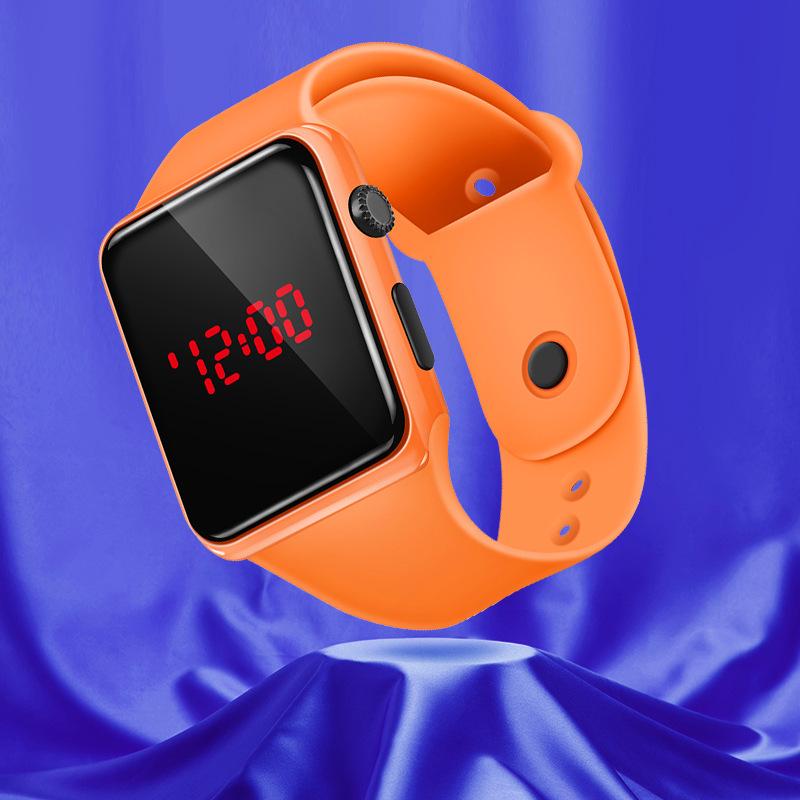 Unisex 2023 Black LED Sports Watch with Night Light for Teens and Students