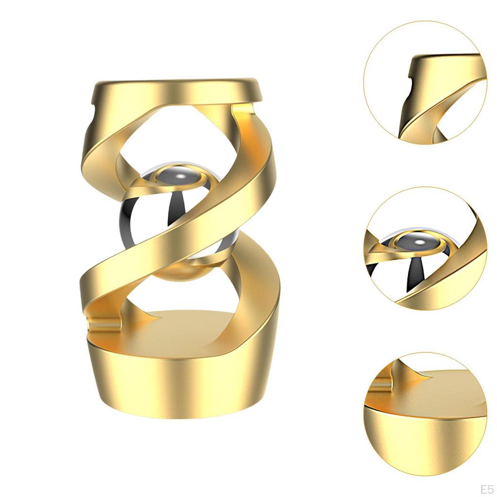 Defying Desk Toy Floating Physics Tabletop Ornament Metal for Birthday Gift Relaxing