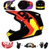 Motorcycle Helmet Children Off Road Helmet Bike Downhill Am Dh Cross Helmet Capacete Motocross Casco Three piece gift set Motor
