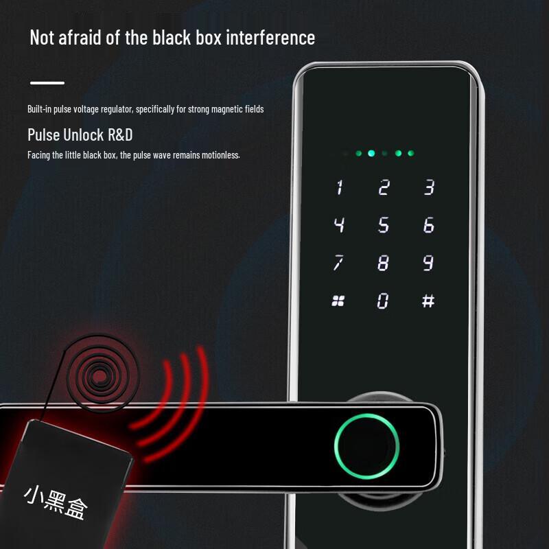 Sanmu SU7 Smart Wooden Door Lock with Remote