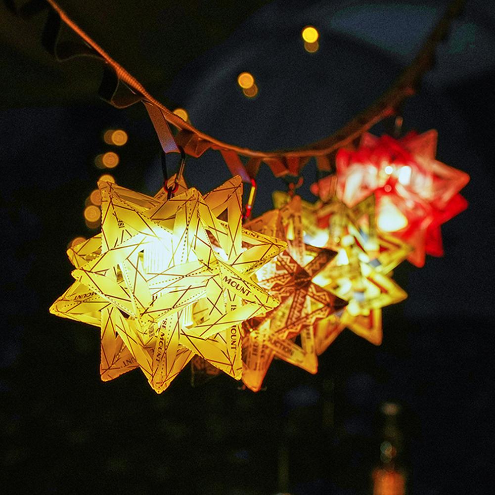 Outdoor Star Camping Light Shade Waterproof Atmosphere Lampshade DIY Outdoor Lantern Shade Wear-Resistant for Camping Tent