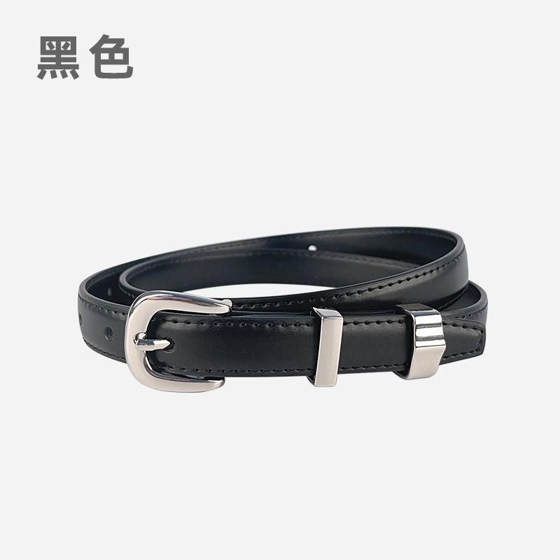 Women'S Leather Belt With Casual Pants Suit Dress Short Skirt Women'S Belt Waist Skinny