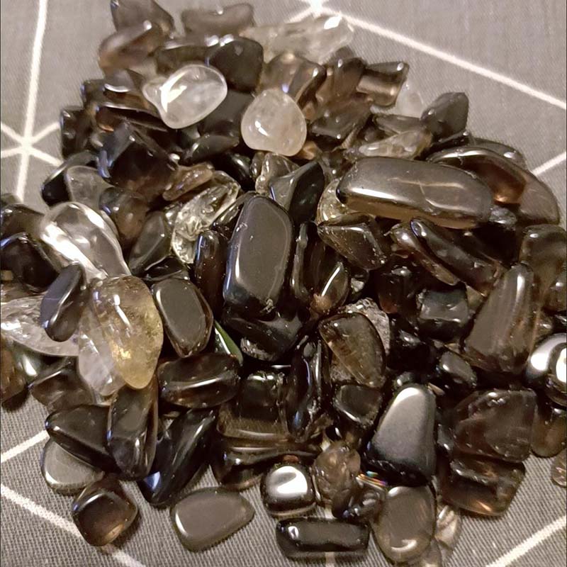 Naturkristallsteine DIY Schmuckherstellung Strang Steinperlen Blumentopf Aquarium Dekorative Ornamente Reiki Heimdekor Handwerk