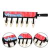 Foldable Travel Hanger 6-Clip Socks Drying Rack Compact Space-Saving Clothes Hanger for Underwear Towels, Hotel Laundry Camping