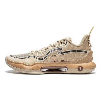 Li Ning Yu Shuai Evolution Low Leggerezza Alta Resilienza Comode Morbide Rimbalzo Basse Top Scarpe da Basket Uomo sneaker Mandorla Kaki ABAS161-25