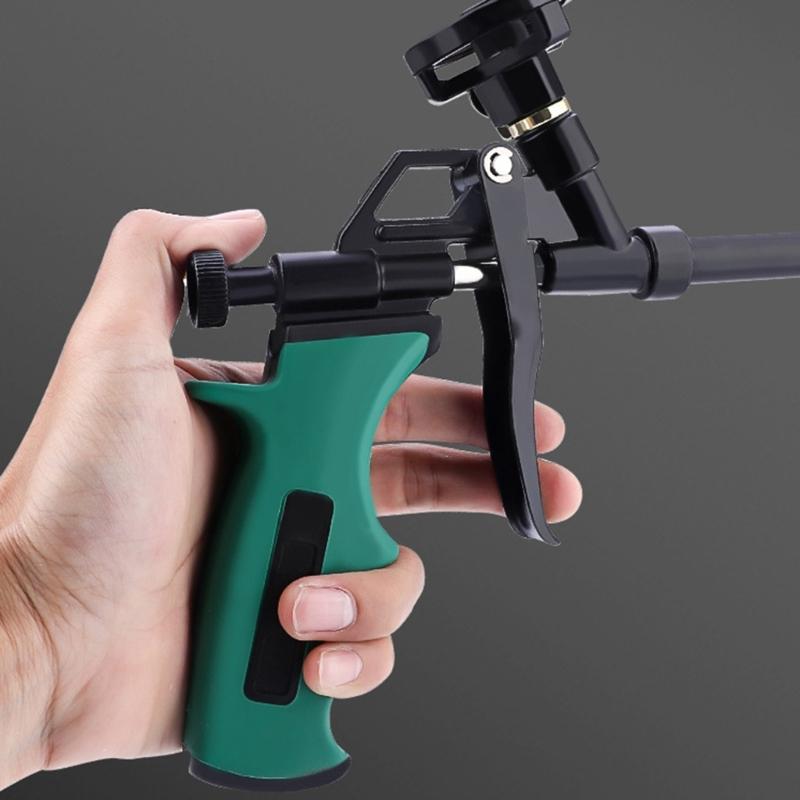Foam Expanding SprayGun Foaming Jet GlueGun Metal Polyurethane Triggers Sprayer Pump Sealant Caulking Tool for House