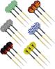 In Stock: 18-Piece Iron-Plated Copper Darts Needles Set, Total Length 152mm