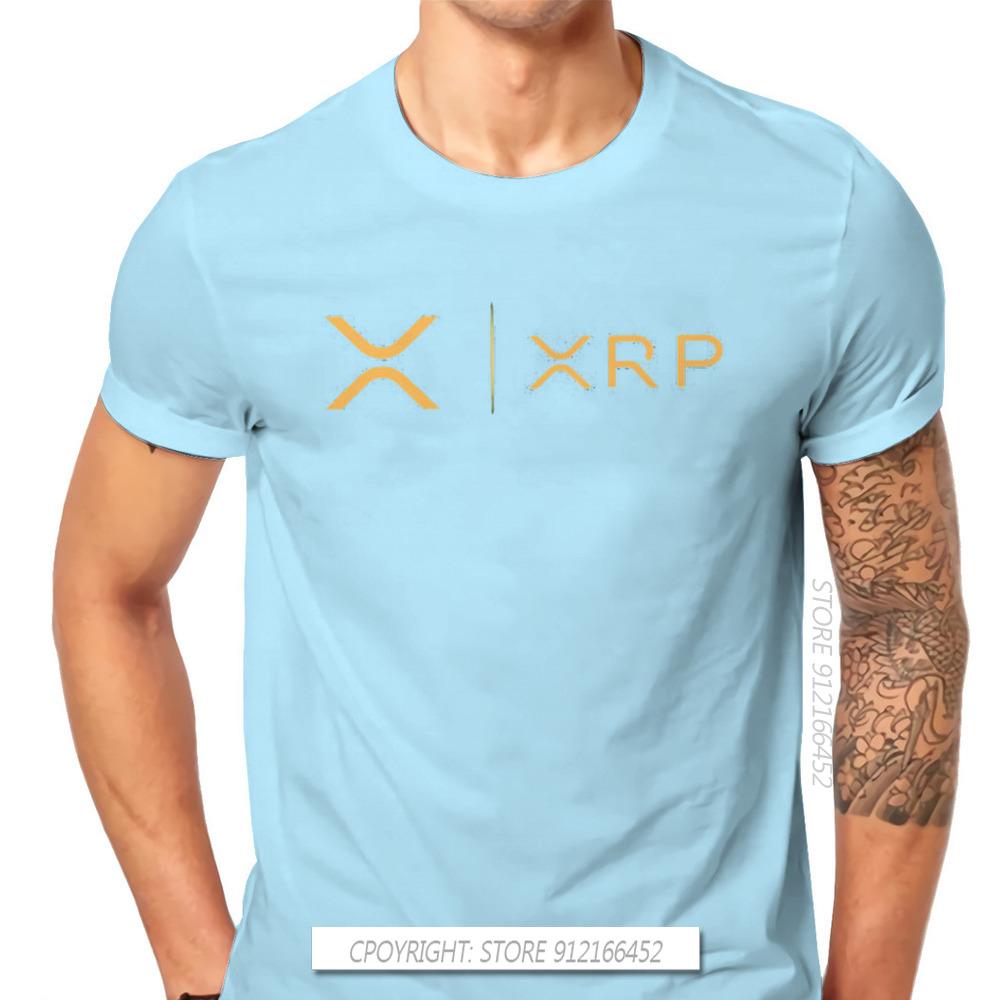 

Cryptocurrency Crypto Miner XRP RIPPLE NEW GOLD SIDE BY SIDE Tshirt Harajuku Punk Men s Tshirts Tops Pure Cotton O-Neck T Shirt 4XL
