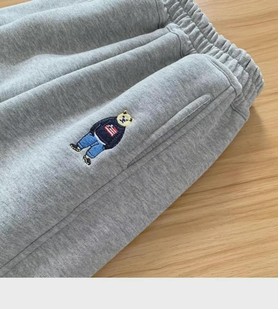 Boys' Thickened Velvet Fleece Sweatpants - Autumn/Winter Sports Pants