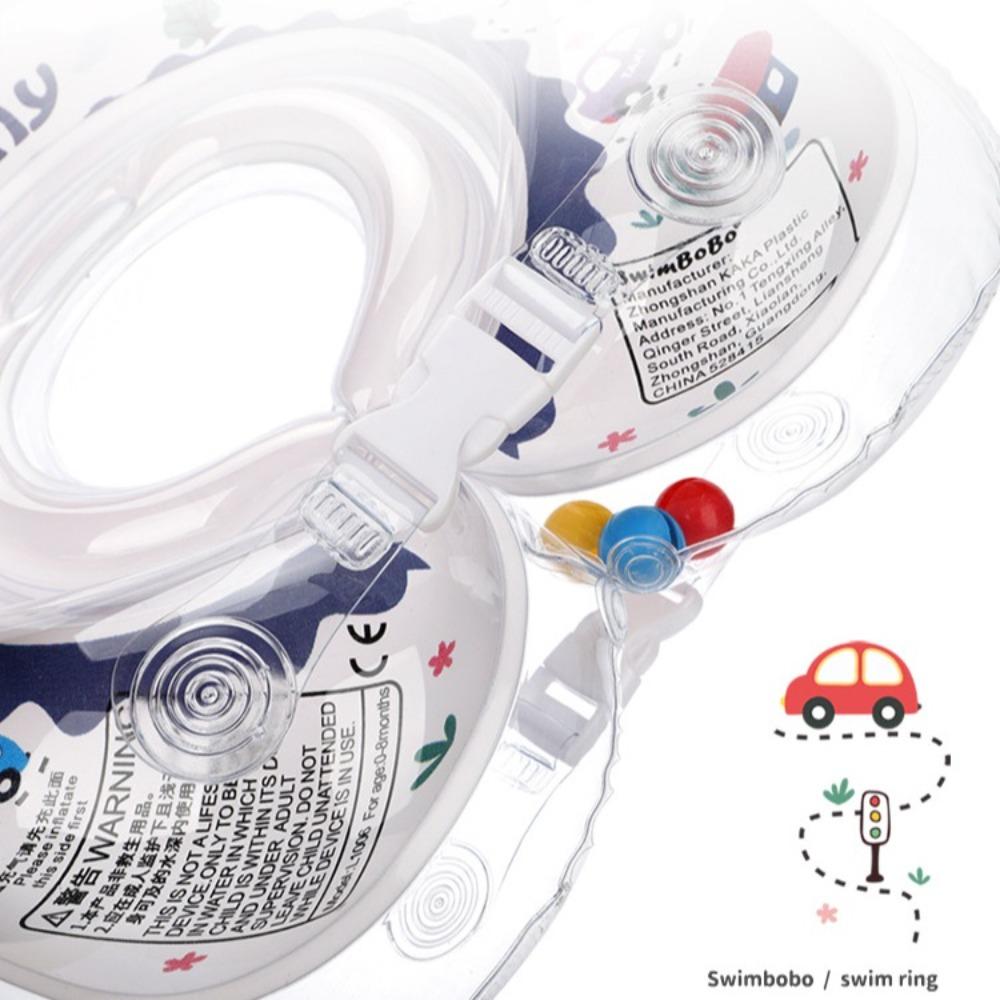 Thickening Baby Float Ring Transparent Baby Float Water Toys Swimming Ring  Swimming Pool Rings