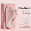 "Women's Non-Slip Wool Slippers - Warm, Thick Bottom Cotton for Autumn & Winter Home Use"