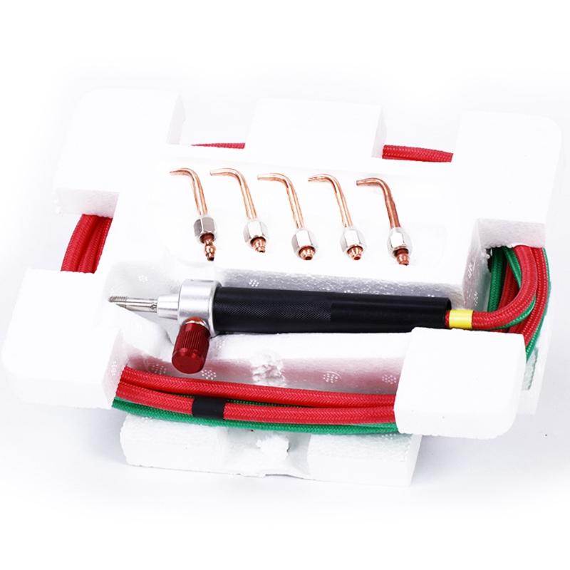 Micro Mini Gas Welding Torch Gun for Metal Sculpture Glass Blowing Jewelry Repairing Torch Simple Operation Lightweight