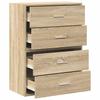 2 Ladekasten 2 stuks Sonoma Eiken 60 x 31 x 40 cm