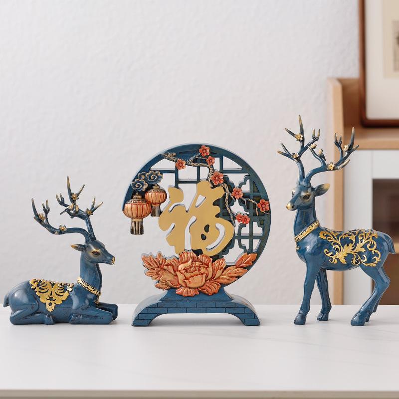 

Домашнее украшение Ремесла Креативная смола Свет Роскошный Подарок Вход Гостиная Офис Художественное украшение