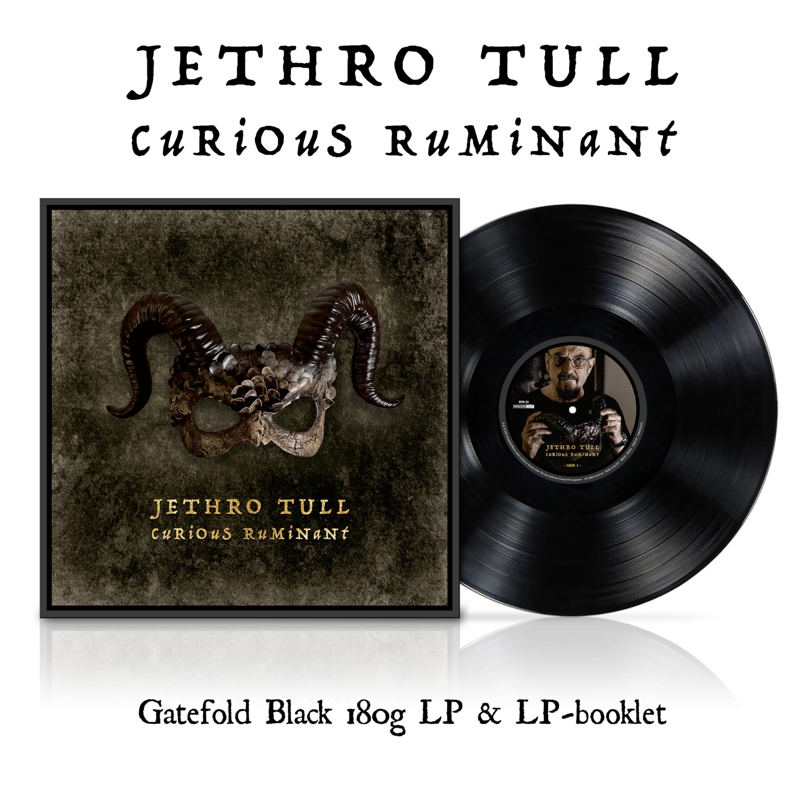 

Curious Ruminant black LP (Gatefold & LP-Booklet) [Analog]