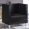 Day and Night - Day and Night Black Synthetic Leather Armchair