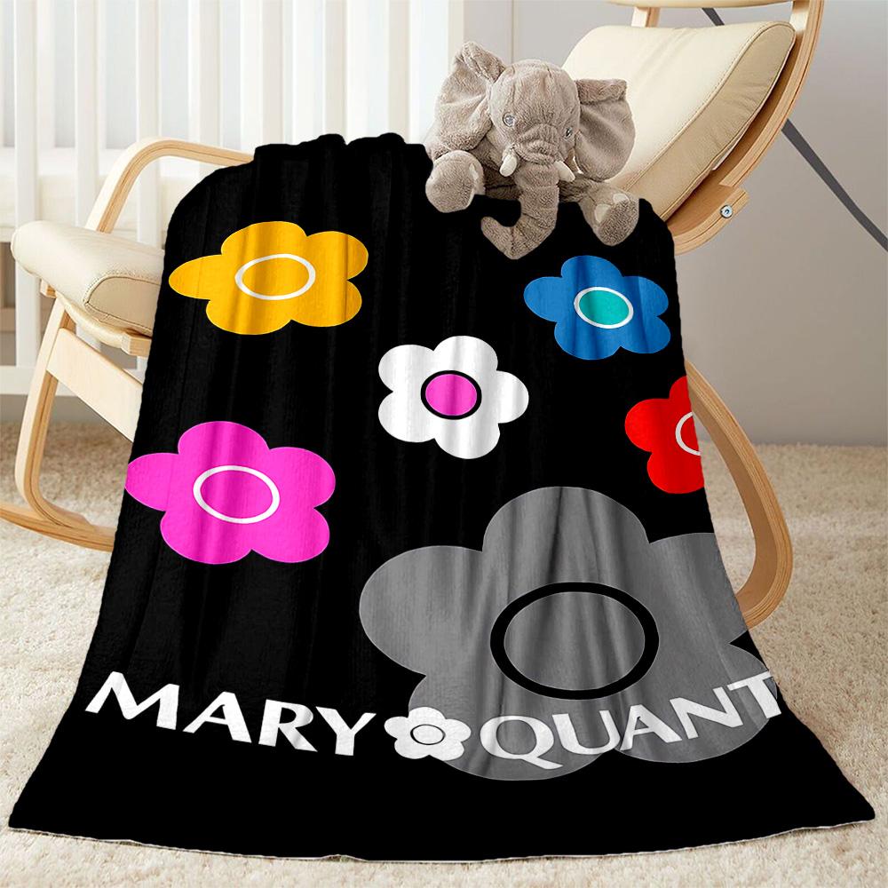 Flower Power Fashion Flannel Blanket-Soft and Suitable for Sofas,Beds,Offices,Travel,All Seasons,Great Gift for Holidays and Birthdays.