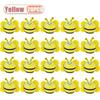 1-20PCS Cute Plush Bee Keychain Cartoon Keyring Bag Charm for Women Girls Backpack Purse Decor Fluffy Keychain Child Gifts