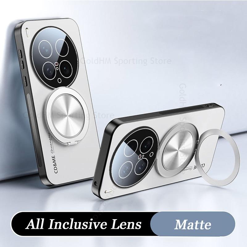 HD Fólie na objektiv Kroužkový stojánek Držák Pouzdro na telefon Pro vivo X200 Ultra 360° Neviditelný držák Matný Odolný Kryt Pro Vivo X200S X200 Pro