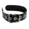 Gotischer Punk-Haarreif Handgefertigtes Stirnband mit Schnalle aus Kunstleder Nahtloses Design Stirnband