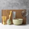 4/5/6PCS Matcha Set Bamboo Matcha Whisk Ceramic Bowl Matcha Ceramic Set Home Tea-making Tools Accessories Birthday Gifts CJTZ004