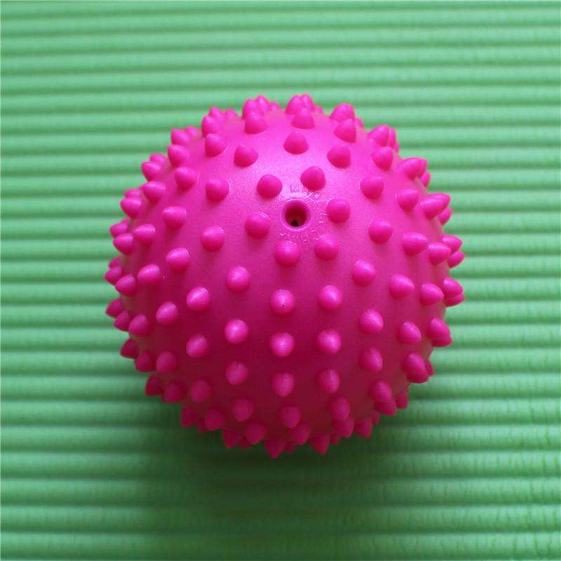 PVC Materiál 9,5cm PVC Ježková Míček Masáž Chodidel Akupresurní Míček Úchopový Míček Fasciální Míček Míč na Jógu Ježkový Míček