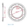 For Yamaha R6 R6S YFZR6 03-24 XJR1300 04-17 MT01 MT-01 05-11 YZF R7 R1 98-08 FZS1000 FZ6 FZ1 01-15 530 Motorcycle Rear Sprocket
