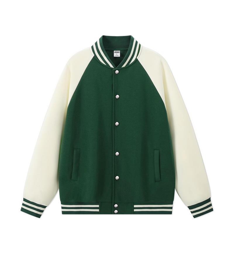 Autumn Winter Trendy Unisex Baseball Jacket: Japanese Style Loose Drop Shoulder Hoodie Cardigan