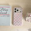 Colorful Polka Dot Drop-Proof iPhone 14/13 Pro Max Case with Rounded Edges.